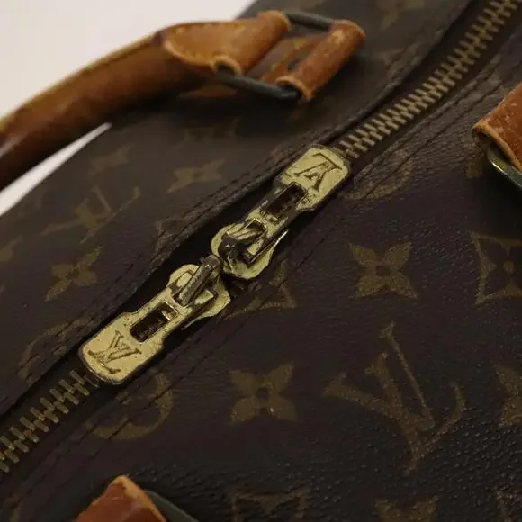 LOUIS VUITTON Monogram Keepall 55 Boston Bag M41424 - Picture 10 of 16